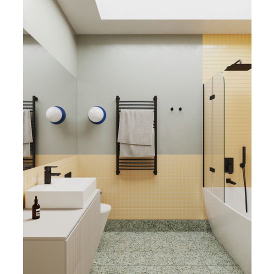 Set baterie cadă-duș Hagser Ulva HGR13000034, cap de duș Hagser Ella HGR28000037, HGR29000037, HGR26000037, HGR24000037, HGR31000037