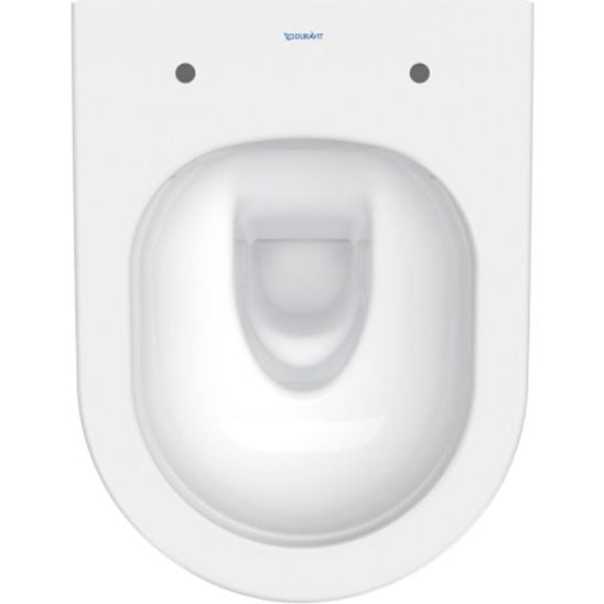 Set vas WC cu capac soft-close Duravit D-Neo 45880900A1, cadru încastrat Duravit DuraSystem WD1011000000, WD5001011000