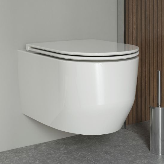 Set vas WC Oltens Holsted 42016000, capac WC Oltens Holsted 45112000