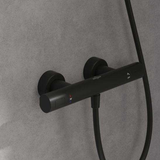 Set baterie de duș Villeroy & Boch Universal Taps & Fittings TVS000017000K5, set de duș Villeroy & Boch Verve Showers TVS109007000K5