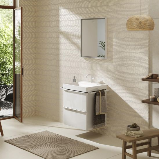 Set dulap Hansgrohe Xelu Q 54023700, lavoar Hansgrohe Xelu Q 61017450