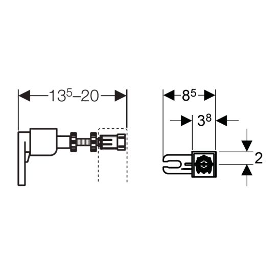 Set cadru încastrat Geberit Duofix 111.320.00.5, vas WC Oltens Gulfoss 42503000, 45105000, 111.815.00.1, 49301000