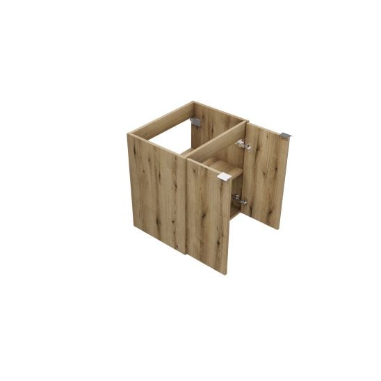 Set dulap Comad Nova Oak NOVA OAK A 82-50-2D, lavoar Comad Dance White UM2050RBDANCE50DP