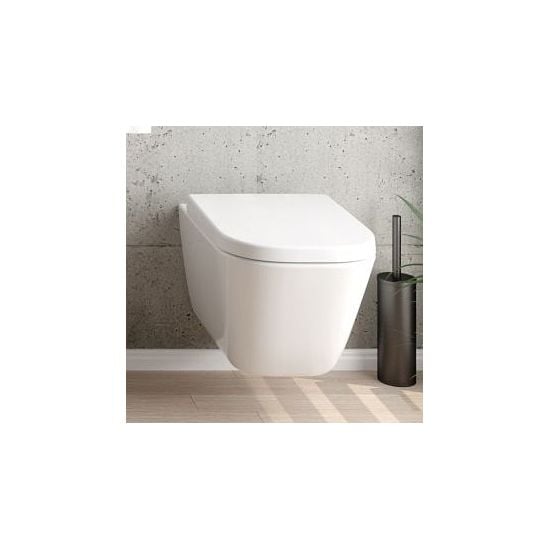 Set vas WC Oltens Hadsel 42539000, capac WC Oltens Hadsel 45120000