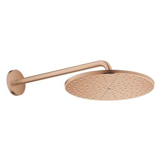 Set cap de duș cu braț Grohe Rainshower Mono 26558DL0, baterie cadă-duș Grohe Essence 24058DL1, 26574DL0, 26658DL0, 28388DA0