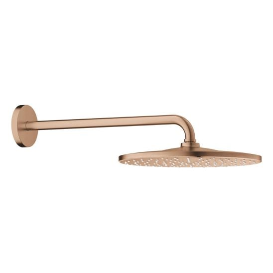 Set cap de duș cu braț Grohe Rainshower Mono 26558DL0, baterie cadă-duș Grohe Essence 24058DL1, 26574DL0, 26658DL0, 28388DA0