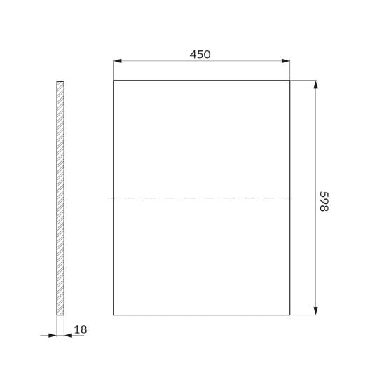 Set dulap Cersanit Modo S590-042, blat Cersanit Modo S590-043