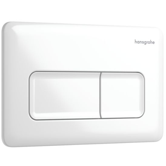 Set vas WC cu capac soft-close Hansgrohe EluPura Q 60293450, cadru încastrat Hansgrohe iFrame universal 01022180, 66001450