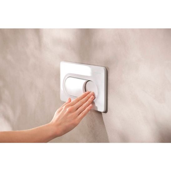 Set vas WC Hansgrohe EluPura S 60193450, cadru încastrat Hansgrohe iFrame universal 01022180, 60148450, 66002450