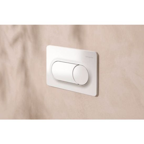 Set vas WC Hansgrohe EluPura S 60193450, cadru încastrat Hansgrohe iFrame universal 01022180, 60148450, 66002450