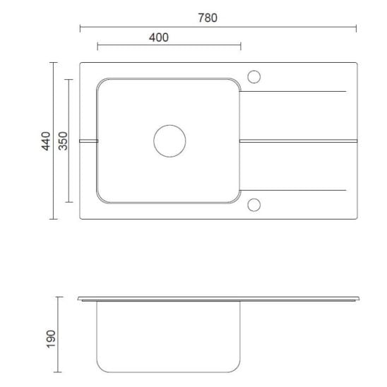 Set chiuvetă din granit-oțel Quadron Edward FUS_E7844SZ_3623500BS, inserție scurgătoare Quadron Q R3825GR_MP