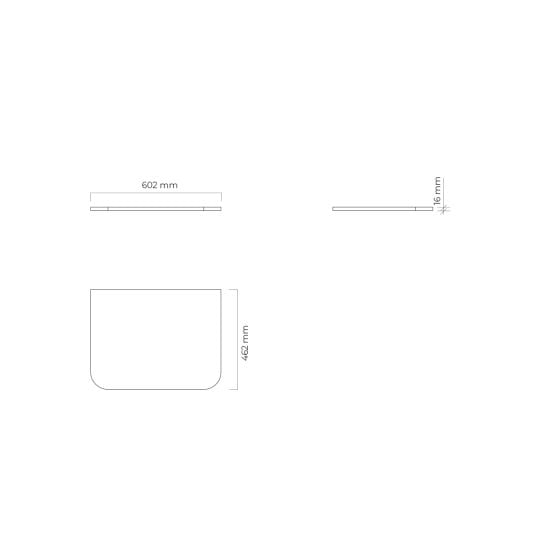 Set dulap Oltens Hamnes 60022000, blat Oltens Hamnes 63012300