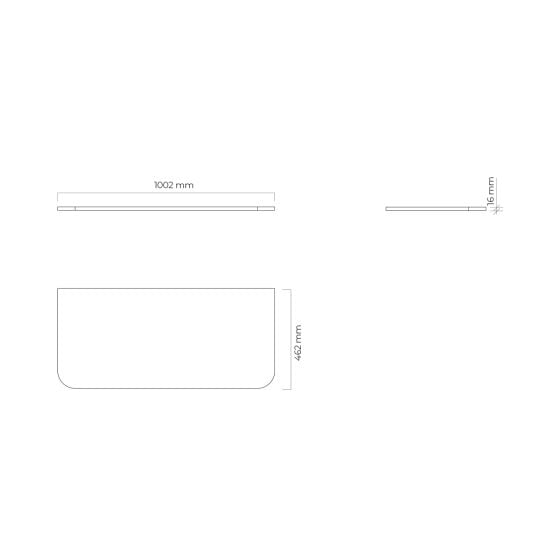 Set dulap Oltens Hamnes 60024900, blat Oltens Hamnes 63014300