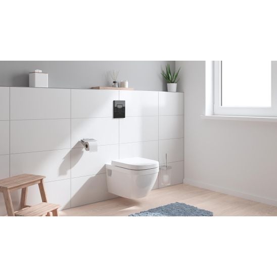 Set cadru încastrat Grohe Solido 38971000, buton de spălare Grohe Even 38966KV0