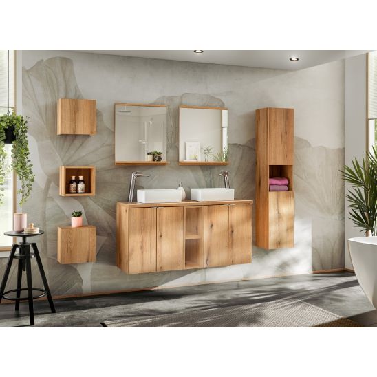 Set dulap Comad Nova Black NOVA BLACK D2 82-60-2S, dulap Comad Nova Oak NOVA OAK 81-20-39, NOVA OAK A 89-80