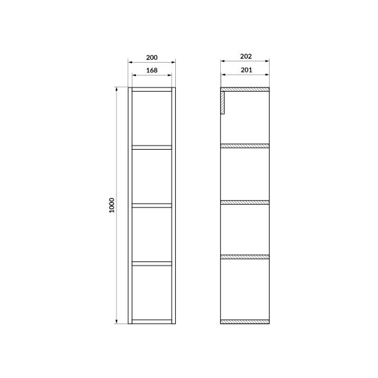 Set construcția cadru Cersanit Moduo S1026-048, construcția cadru Cersanit Moduo S1026-046, S1026-036, S1026-047, S1026-045, S1026-051, S1026-050, S1026-049