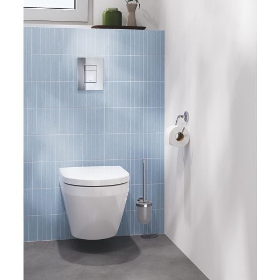 Set vas WC cu capac soft-close Grohe Euro Ceramic 102509SH00, cadru încastrat Grohe Solido 38971000, 38732SH0