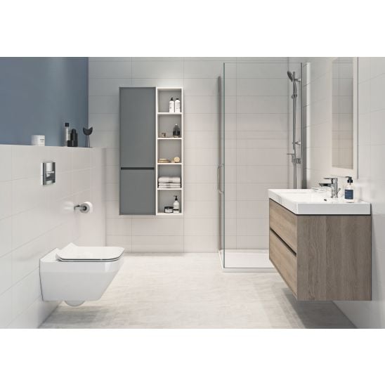 Set dulap Cersanit Creya S598-032, lavoar Cersanit Como K32-003-BOX