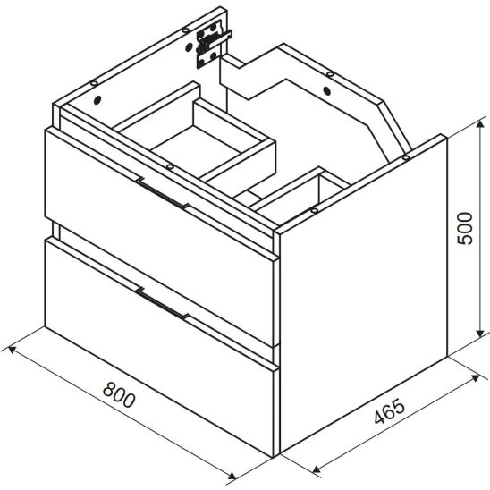 Set corp dulap Excellent Tuto 2.0 MLEX.2172.800.GRBL, blat Excellent Tuto 2.0 MLEX.2116.800.BL, MLEX.2151.800.02.GR