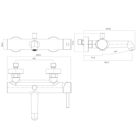 Set set de duș Oltens Molle 36020100, baterie cadă-duș Oltens Molle 34112100