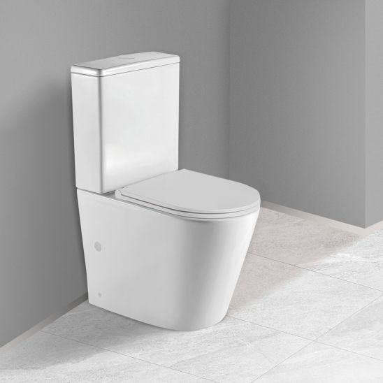 Set vas WC compact Oltens Jog 44500000, capac WC Oltens Hamnes 45111000