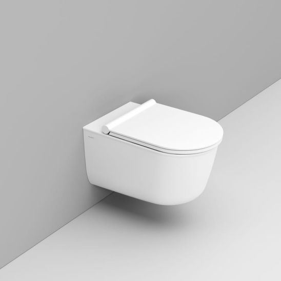Set vas WC Ceramica Dolomite Mayka D482501, capac WC Ceramica Dolomite Mayka S483301