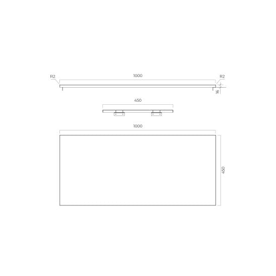Set dulap Oltens Lun 60029300, blat Oltens Lun 63026000