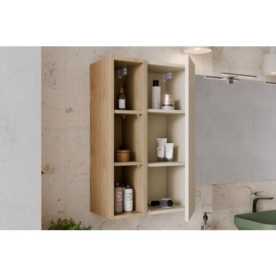 Set dulap Comad Dalia Cashmere DALIA CASHMERE 80-30-1D, regal Comad Dalia Cashmere CREMONA UN 83-20-80