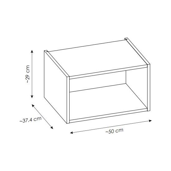 Set dulap Comad Nova Cashmere NOVA CASHMERE 80-03-2D, dulap Comad Nova Cashmere NOVA CASHMERE 82-50-40-1S, COAST EVOKE UN 81-50-29, NOVA OAK A 89-50