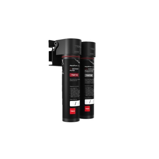 Set baterie pentru filtru apă Teka Uni 116080001, filtru sub chiuvetă Teka TWF 118510001