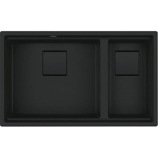 Set chiuvetă din granit Franke Kanon 125.0749.682, baterie bucătărie Franke Urban 115.0627.523