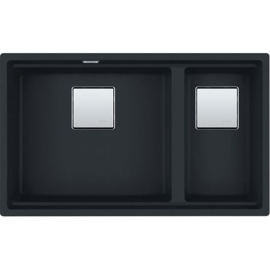Set chiuvetă din granit Franke Kanon 125.0749.681, baterie bucătărie Franke Urban 115.0627.523