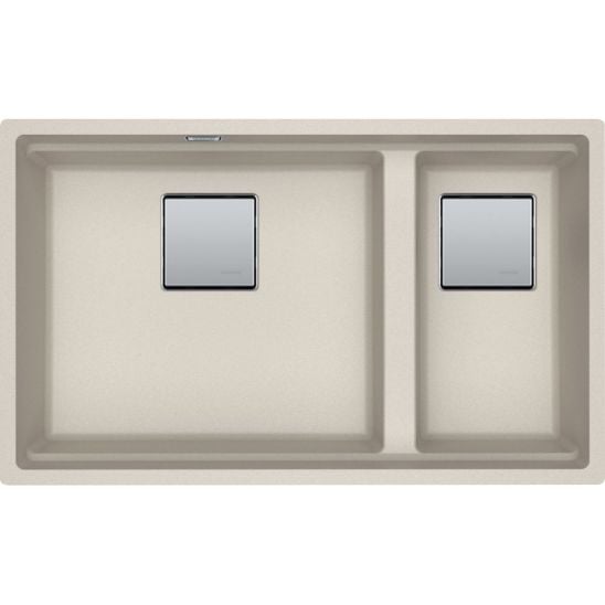 Set chiuvetă din granit Franke Kanon 125.0749.676, baterie bucătărie Franke Lina 115.0626.082