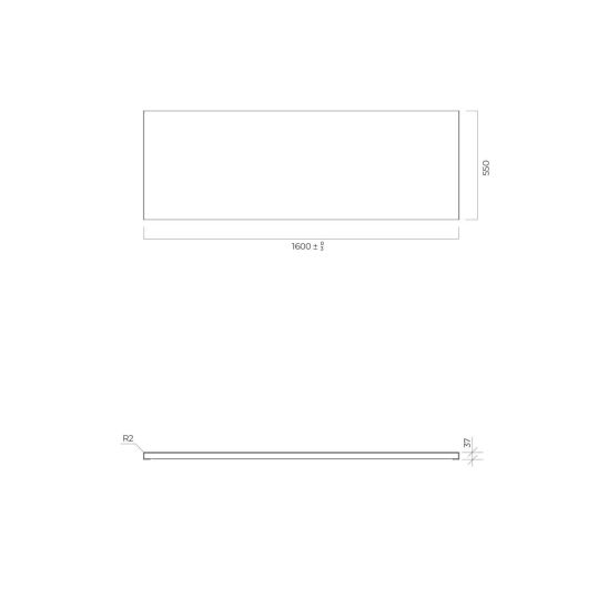 Set carcasa pentru cadă Oltens BordMag 19005000, carcasa pentru cadă Oltens BordMag 19008000