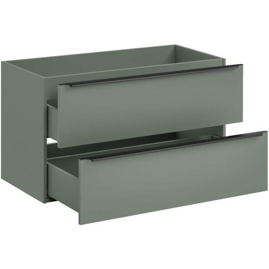 Set dulap Comad Sombra Green SOMBRA GREEN 82-100-46-2S, blat Comad Sombra Green GREEN 89-100-46 M