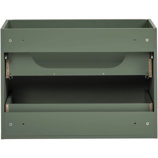 Set dulap Comad Sombra Green SOMBRA GREEN 82-80-46-2S, lavoar Comad Sky SKY 1 BLACK MATT 80 DP ( E-8099-80 ), NIAGARA UM 03 BLACK 86001B
