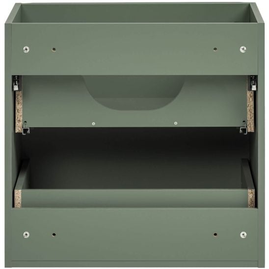 Set dulap Comad Sombra Green SOMBRA GREEN 82-60-46-2S, lavoar Comad Sky SKY 1 BLACK MATT 60 DP ( E-8099-60 )