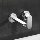 Set element ascuns al bateriei Grohe Eurostyle 23571000, baterie lavoar Grohe Eurosmart Cosmopolitan 19381000