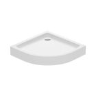 Set cabină de duș Cersanit Moduo S162-010, cădiță de duș semirotundă Cersanit Tako S204-004