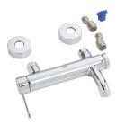 Set set de duș Grohe Euphoria 27421002, baterie cadă-duș Grohe Essence 33624001