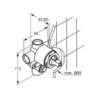 Set cap de duș Kludi A-QA 6433087-00, baterie cadă-duș Kludi Bozz 387163976, 38624N, 6651439-00, 3912039-00, 6107139-00, 6054739-00