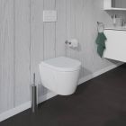 Set vas WC Duravit ME by Starck 2530090000, cadru încastrat cu buton și sigiliu Oltens Triberg 58300100, 0020190000