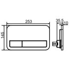 Set set Combi-Pack cu tablă Villeroy & Boch Subway 2.0 5614R2R1, cadru încastrat Villeroy & Boch ViConnect 92246100, 92249061