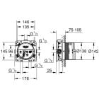 Set cap de duș cu braț Grohe Rainshower 26066GN0, baterie cadă-duș Grohe Grohtherm SmartControl 29119GN0, 26574GN0, 27057GN0, 35600000, 27074GN0, 28362GL0