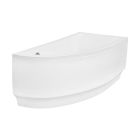 Set cadă de colț Besco Praktika #WAP-140-NP, carcasa pentru cadă Besco Praktika OAP-140-NP