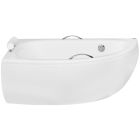 Set cadă de colț Besco Milena #WAM-150-NL, carcasa pentru cadă Besco Milena OAM-150-NL