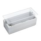 Set cada dreptunghiulară Oltens Langfoss 10003000, carcasa pentru cadă Schedpol Stabilsound 1.028-LED, 03001100