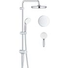 Set set de duș Grohe New Tempesta 26381001, baterie cadă-duș Grohe Grohtherm 800 34567000