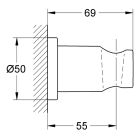 Set cap de duș Grohe Rainshower 26066GL0, baterie cadă-duș Grohe Grohtherm SmartControl 29119GL0, 26574GL0, 27057GL0, 35600000, 27074GL0, 28362GL0