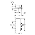 Set baterie cadă-duș Grohe Grohtherm SmartControl 34718000, set de duș Grohe Euphoria 27369000